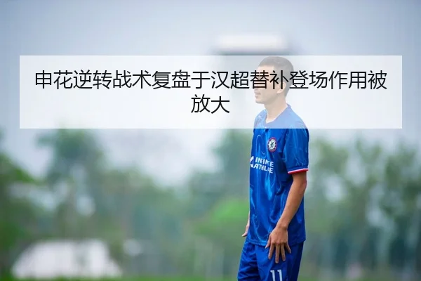 申花逆转战术复盘于汉超替补登场作用被放大 | Kaiyun